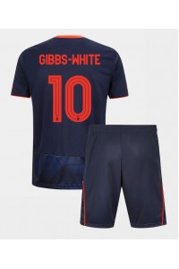 Nottingham Forest Morgan Gibbs-White #10 Babytruitje 3e tenue Kind 2025-26 Korte Mouw (+ Korte broeken)